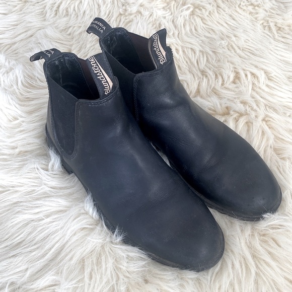 Blundstone Australia ORIGINALS CHELSEA BOOTS BLACK BRUSH AU Size 9 Unisex - Picture 1 of 13